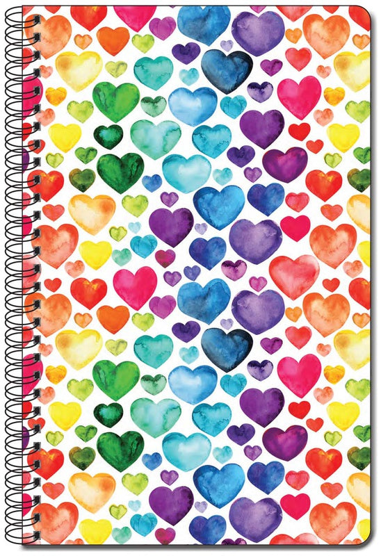 Multi-Colored Hearts